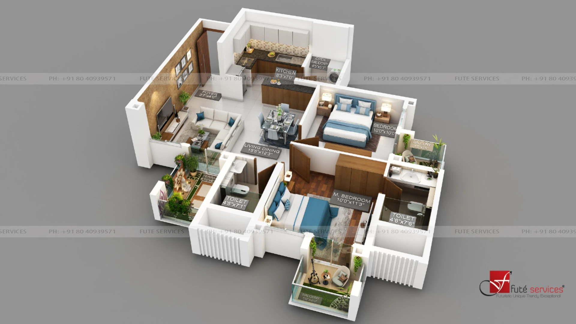 3d 2d Floorplan