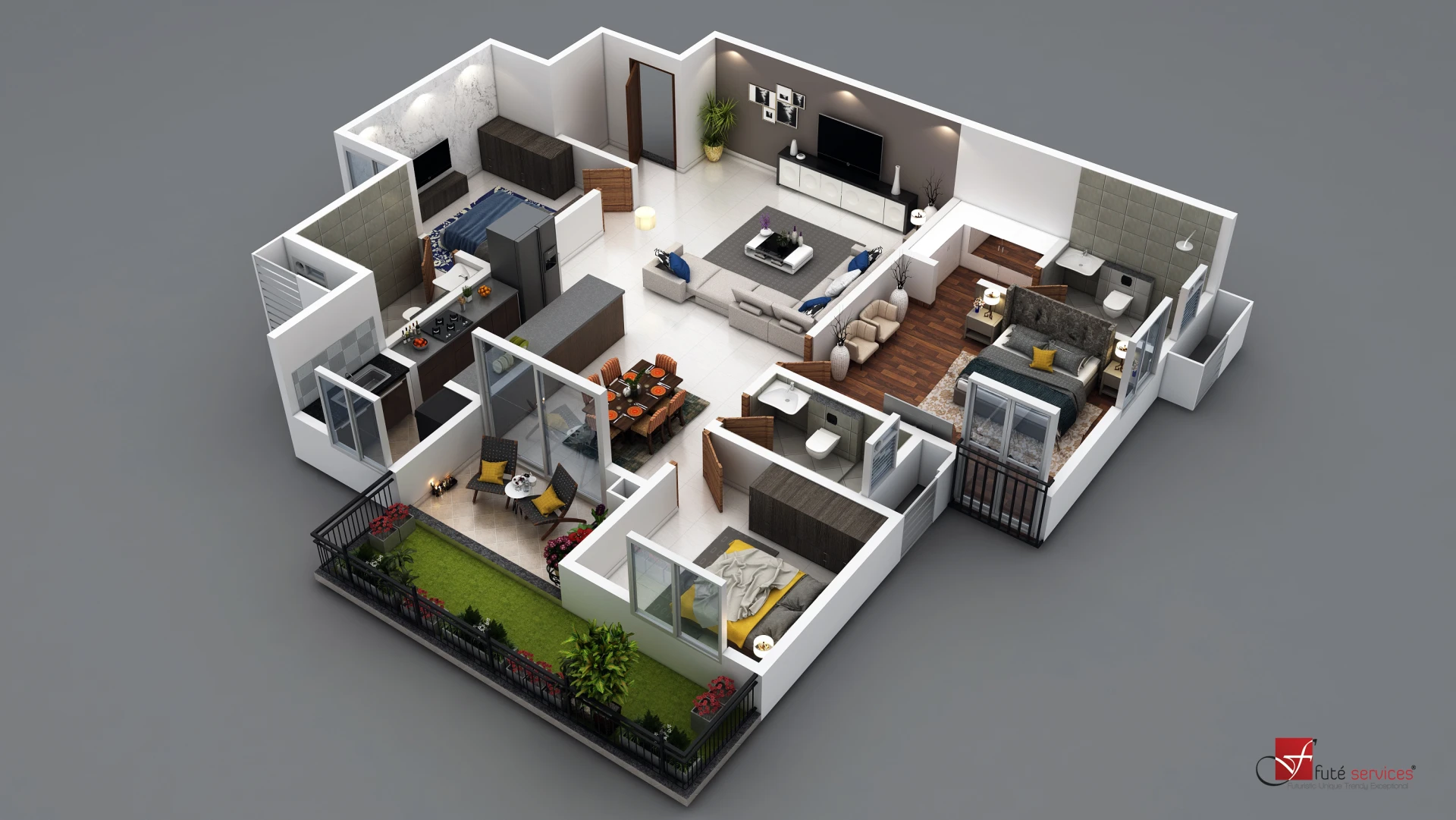 3d 2d Floorplan