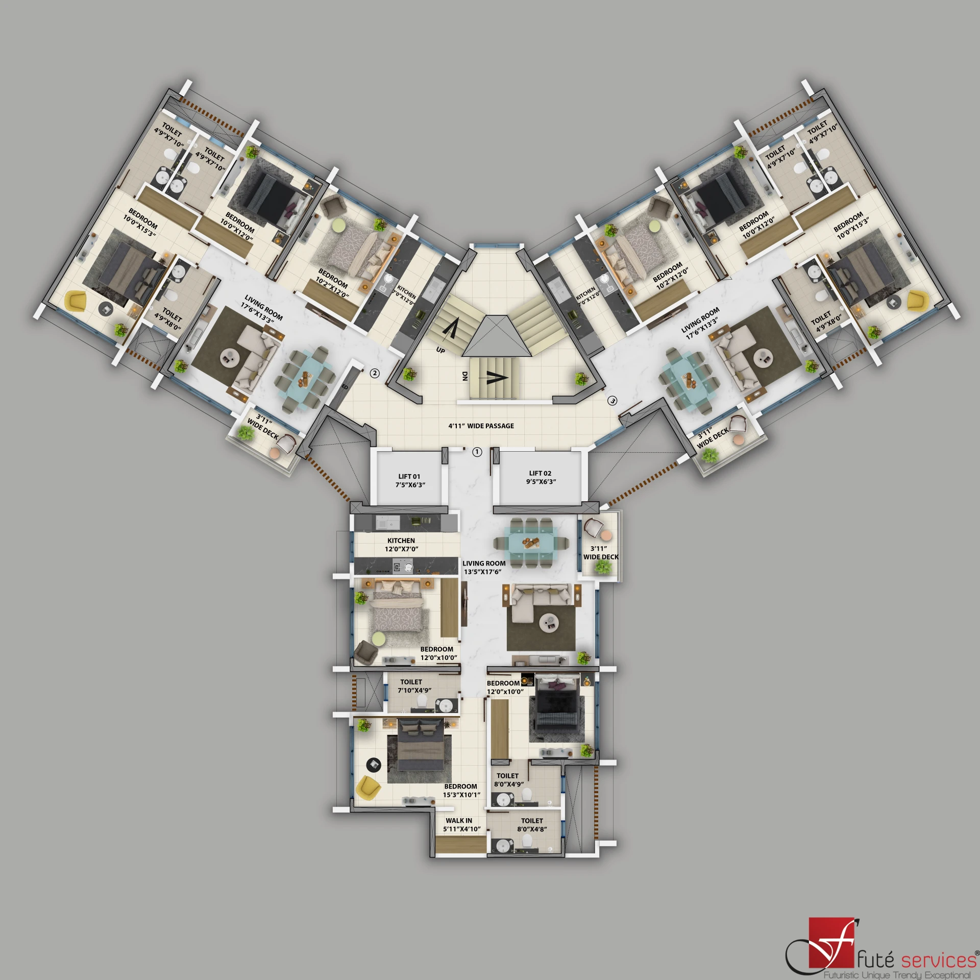 3d 2d Floorplan