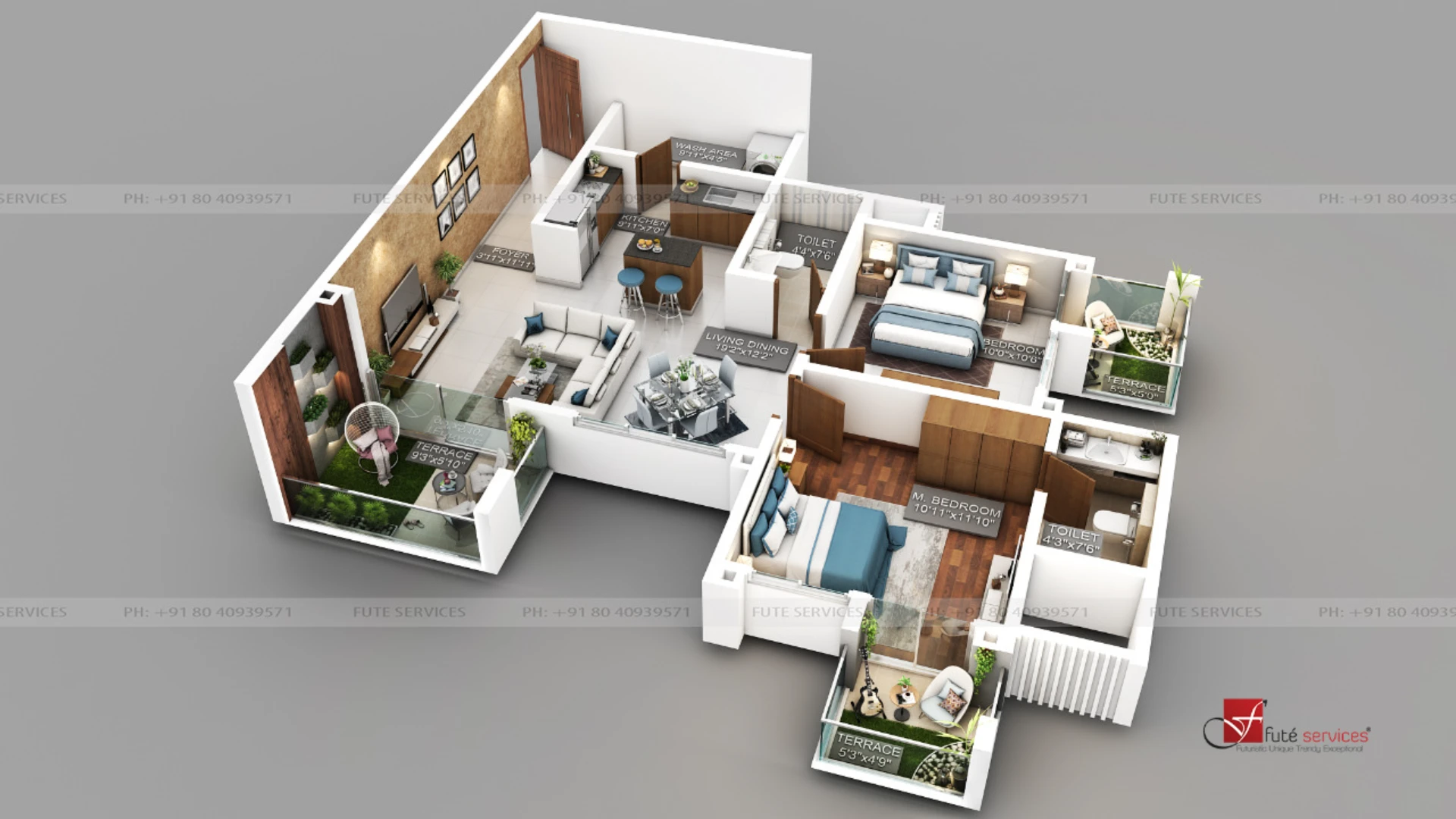 3d 2d Floorplan